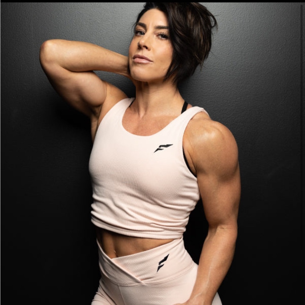 Flag Nor Fail Light Pink Tank Top